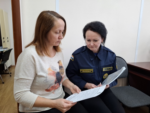 В селе Утевка Нефтегорского района состоялись профилактические беседы с местными жителями о соблюдении правил пожарной безопасности