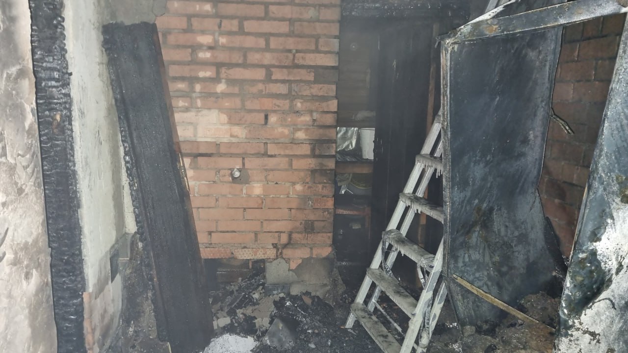 Пожар ранга 1-БИС в Ставропольском районе