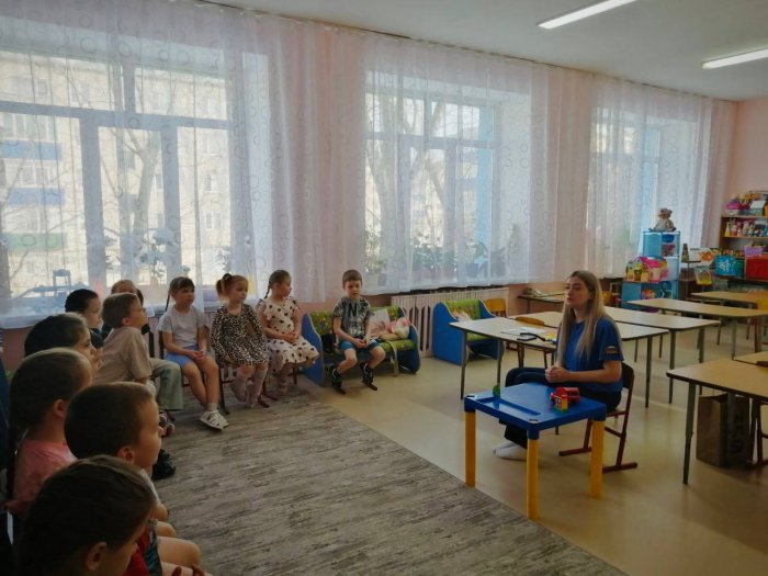 С дошкольниками повторили правила пожарной безопасности