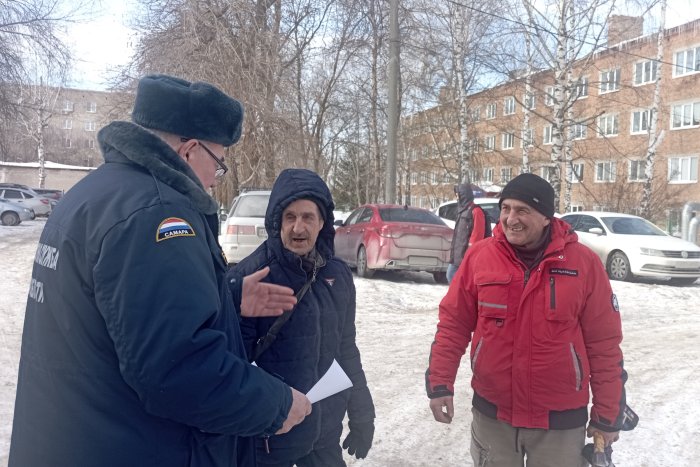 В Красноярском районе активно проводятся противопожарные инструктажи 