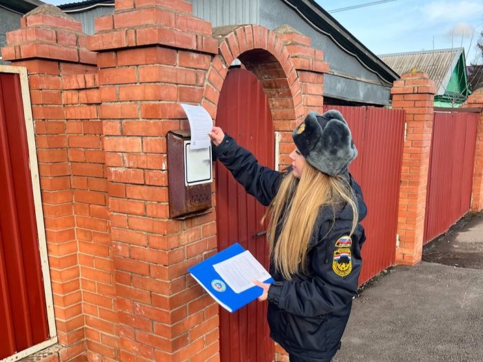 Продолжается профилактика пожаров в Волжском районе 