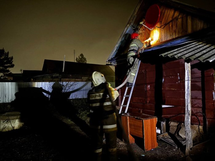 Пожар в Похвистневском районе
