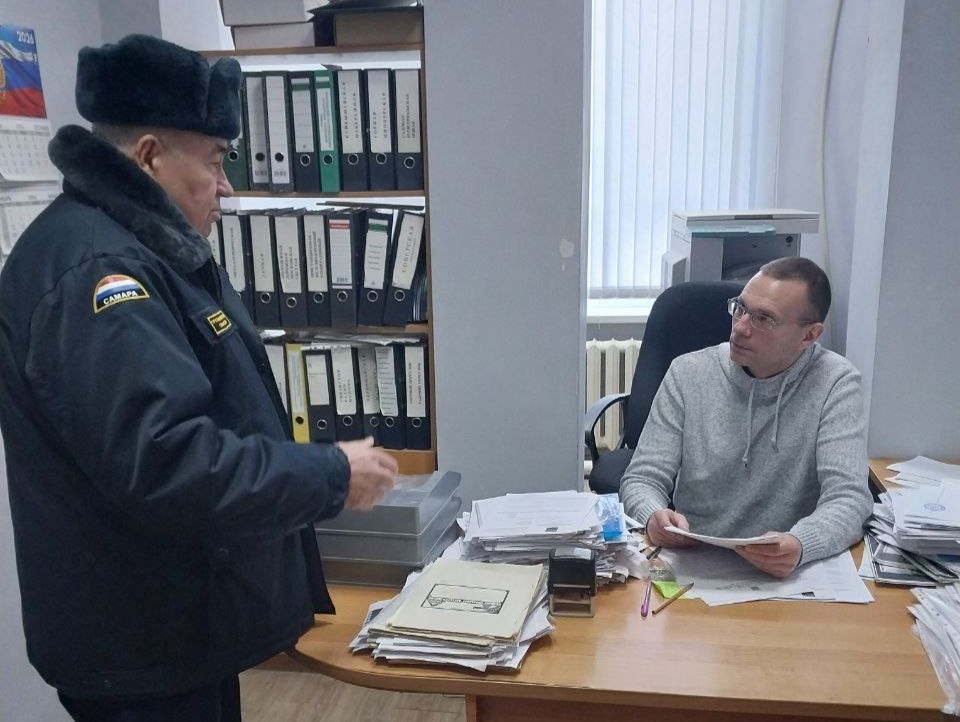 Инструктор противопожарной профилактики 41 Отряда филиала ГКУ СО «Центр по делам ГО, ПБ и ЧС» Красноярского района Николай Купцов напоминает