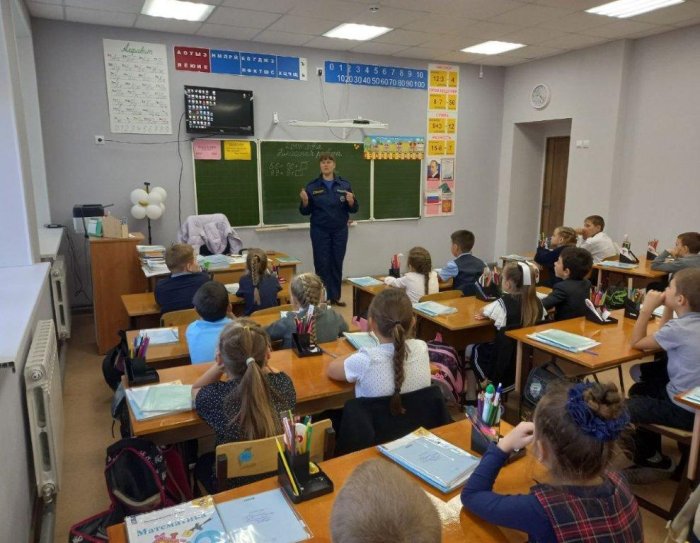 Школьникам о мерах пожарной безопасности