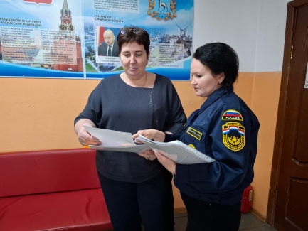 В селе Утевка Нефтегорского района состоялись профилактические беседы с местными жителями о соблюдении правил пожарной безопасности