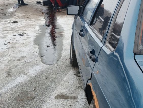 Сегодня в Сергиевском районе произошло дорожно-транспортное происшествие