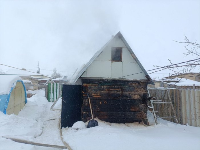 Воскресным днем в селе Большая Черниговка произошел пожар