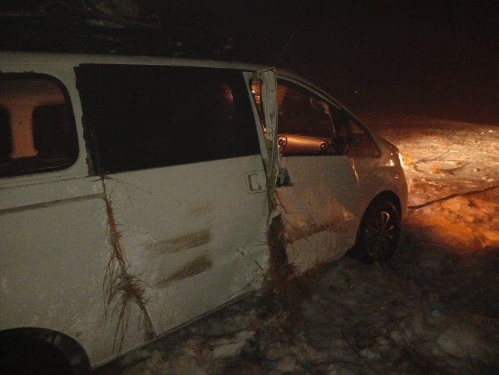 Съезд в кювет произошел на автодороге Самара – Большая Черниговка