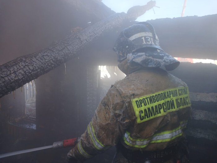 Территориальные огнеборцы оперативно ликвидировали пожар в Шенталинском районе