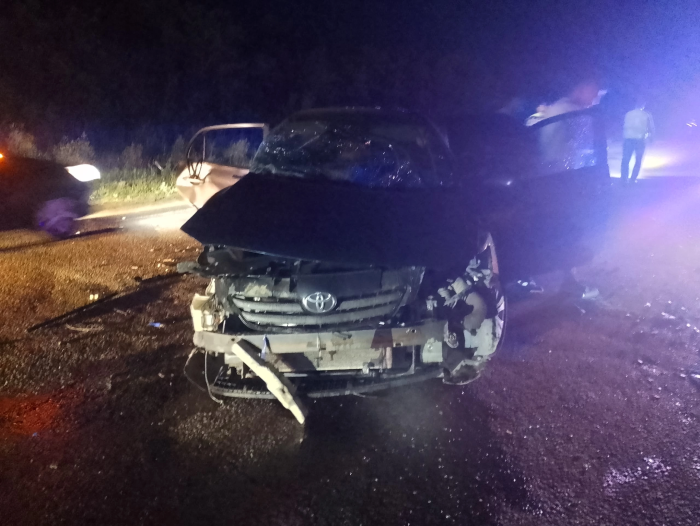 Автоавария с погибшим на дороге Самара - Большая Черниговка