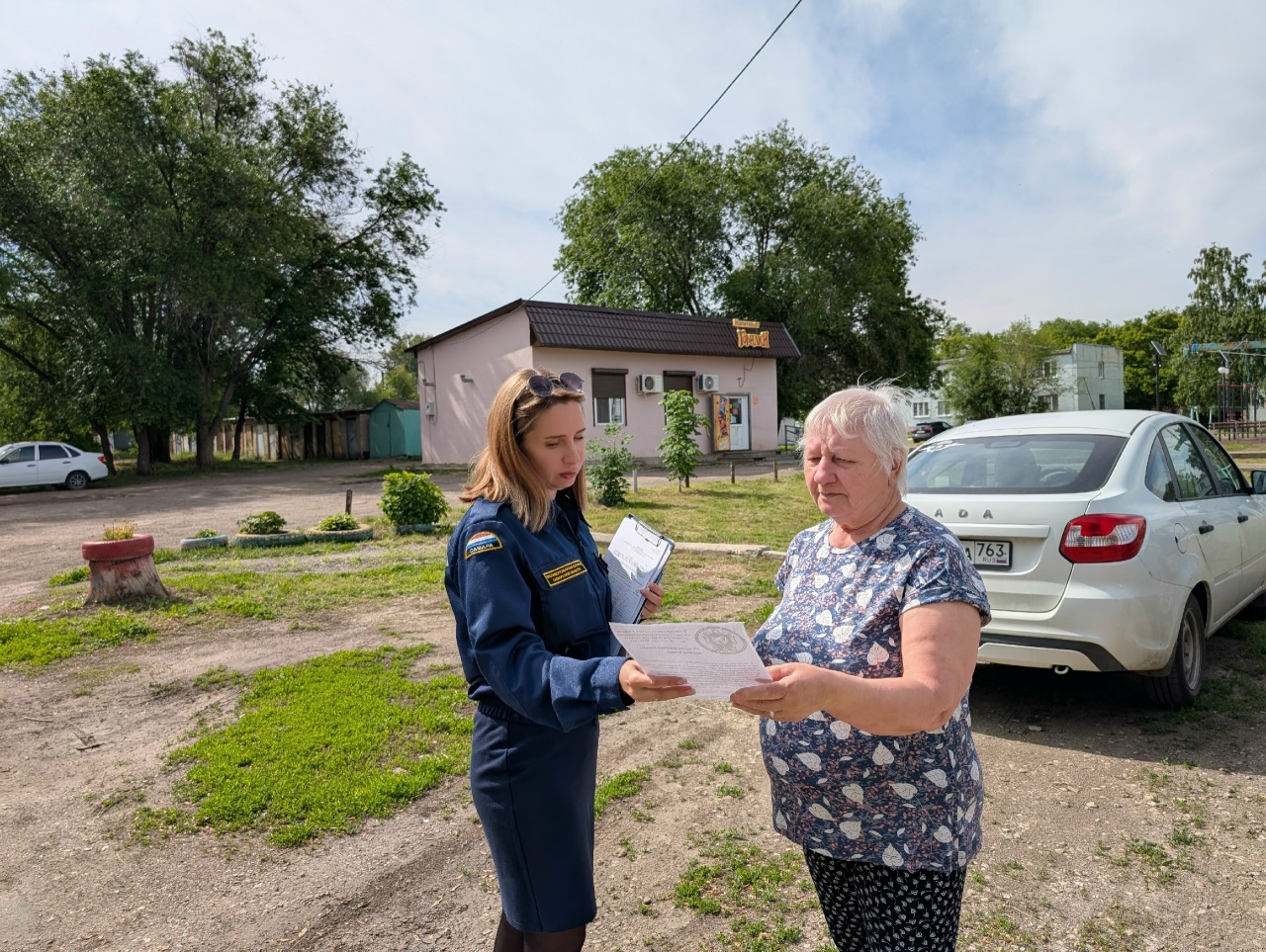 В Сызранском районе проходят профилактические рейды по пожарной безопасности