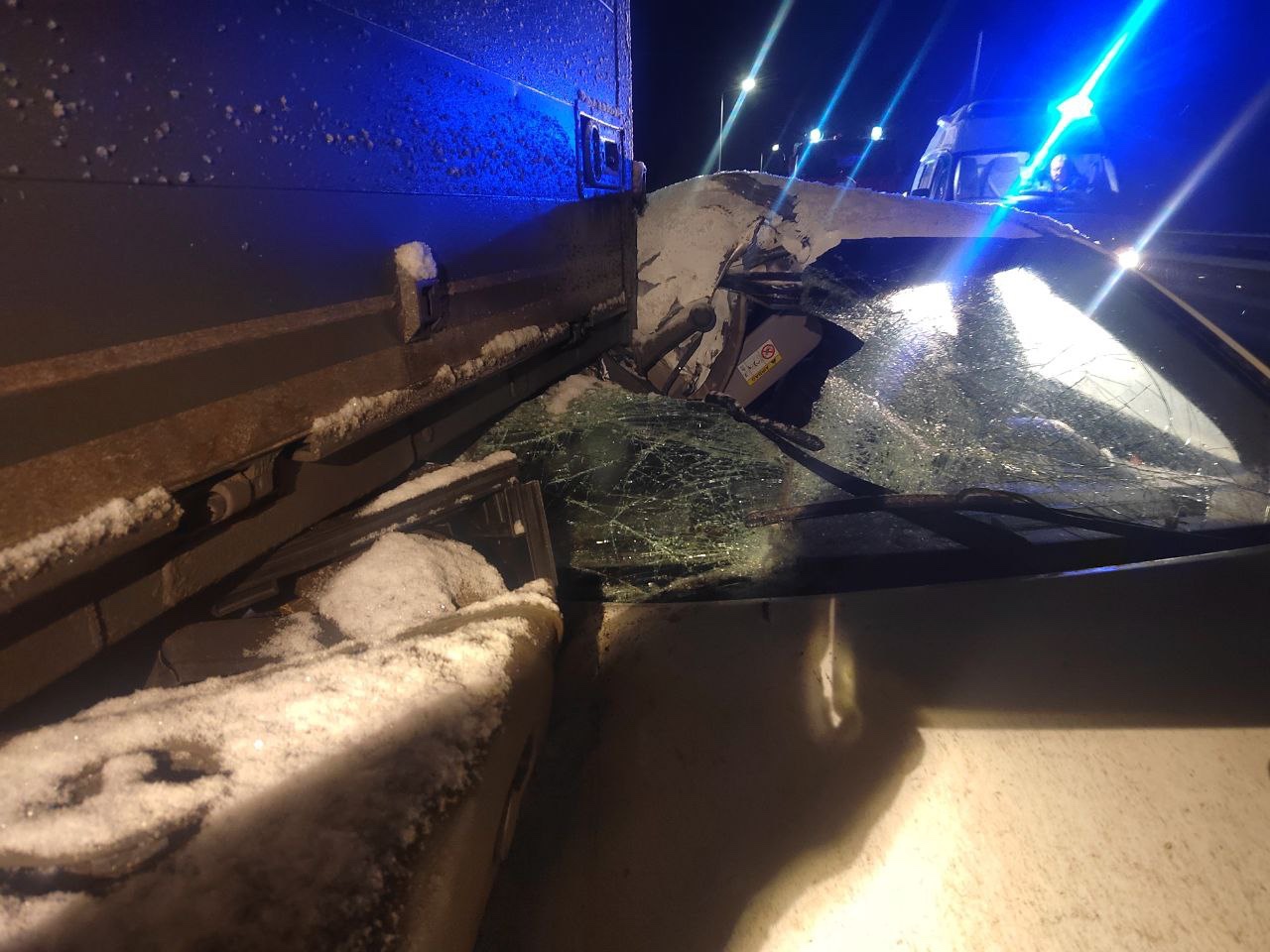 Вчера в Красноярском районе произошло ДТП. К счастью, обошлось без пострадавших