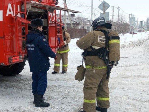 Пожарно‑тактическое учение успешно проведено в Приволжском районе
