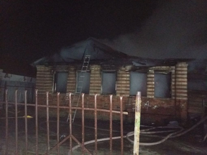 Сегодня ночью на территории Волжского района произошел пожар по рангу 1- БИС