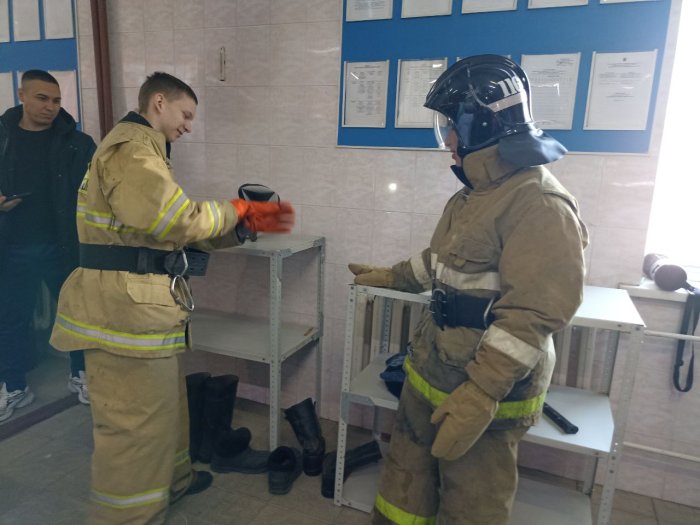 Знакомство с профессией пожарного