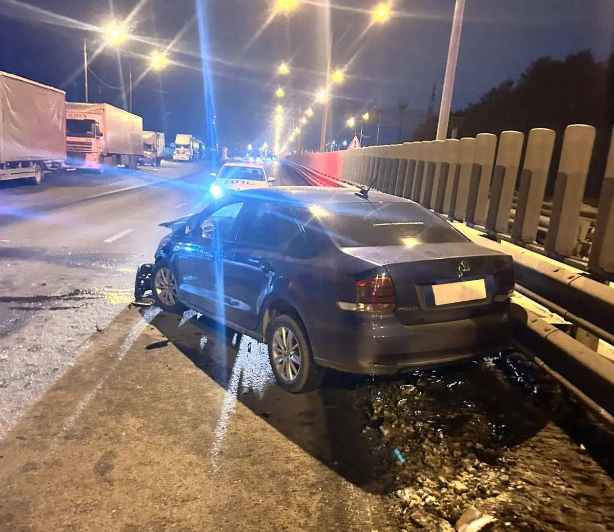 В Ставропольском  районе произошло дорожно-транспортное происшествие 