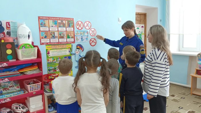 Профилактические занятия с детьми в Пестравском районе