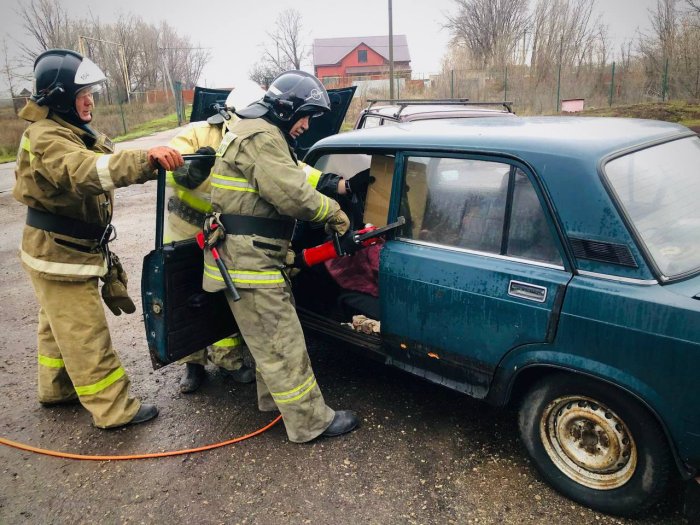 В Безенчукском районе прошли тактико-специальные учения по ликвидации дорожно-транспортных происшествий