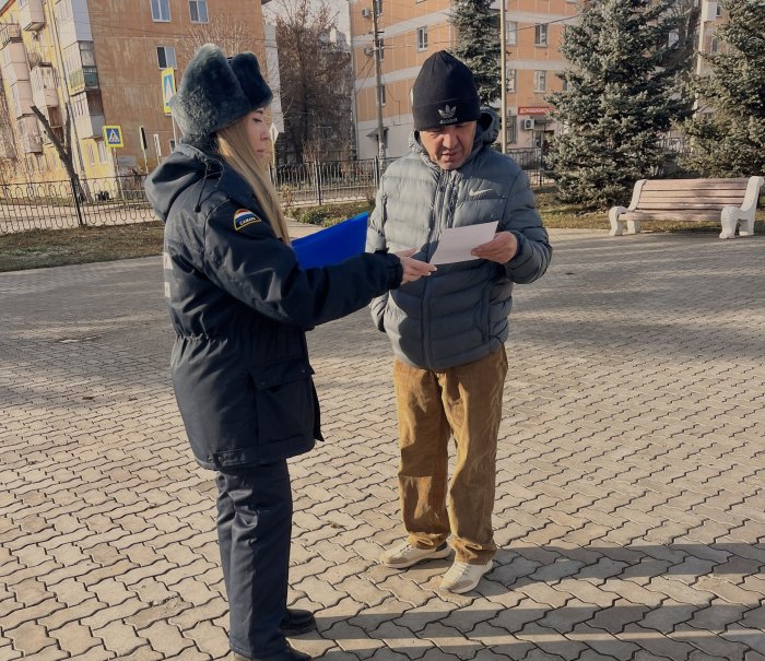 Продолжается работа по предупреждению пожаров в Волжском районе 