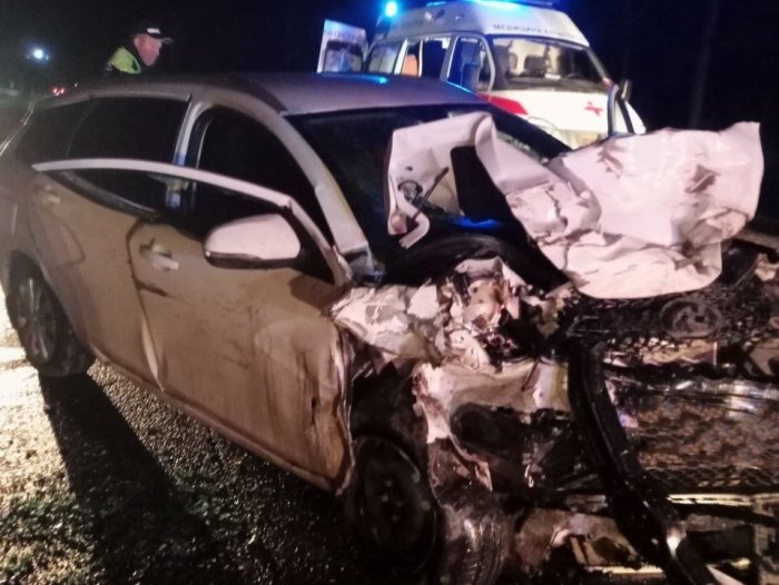 В Сергиевском районе произошло ДТП с участием 2 транспортных средств