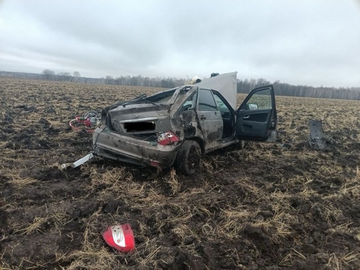 Сегодня на автодороге Похвистнево - Клявлино произошло ДТП