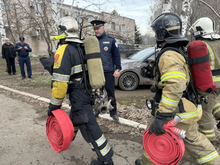 Плановое пожарно-тактическое учение по теме «Тушение пожаров на объектах с массовым пребыванием людей»