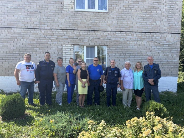 Тренировка по эвакуации персонала и больных в случае возникновения пожара прошла на базе Бахиловского отделения ГБУ СО "Солнечнополянский пансионат для инвалидов" в Ставропольском районе 