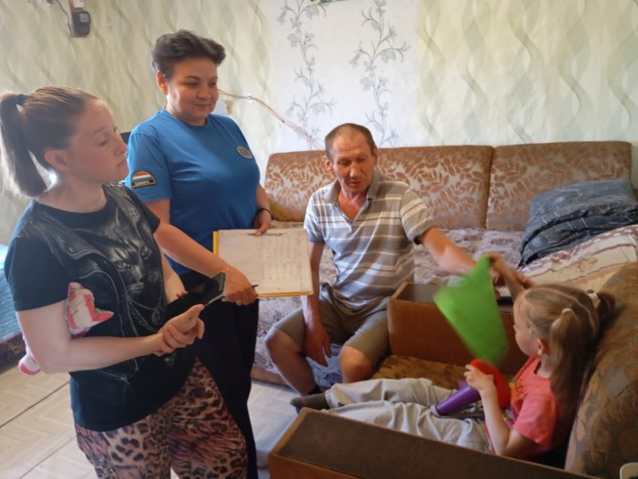 В Исаклинском районе прошла профилактическая встреча для семей, состоящих на сопровождении в центре социального обслуживания населения