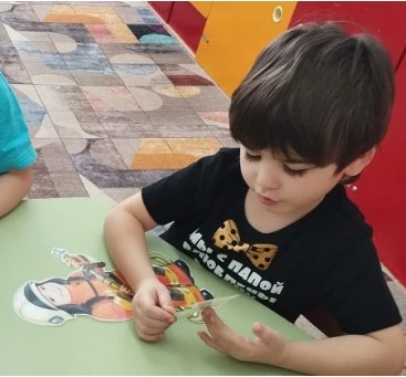 Очередное занятие по пожарной безопасности с детьми