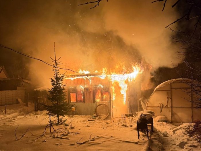 Несколько пожаров произошли и в Волжском районе