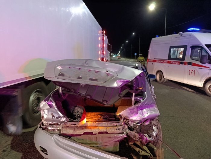 В Красноярском районе произошло ДТП с участием двух транспортных средств