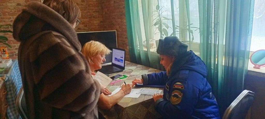 В Большечерниговском районе прошел совместный профилактический рейд