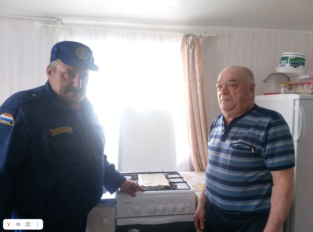 В Исаклинском районе продолжаются профилактические мероприятия, направленные на обеспечение соблюдения правил пожарной безопасности