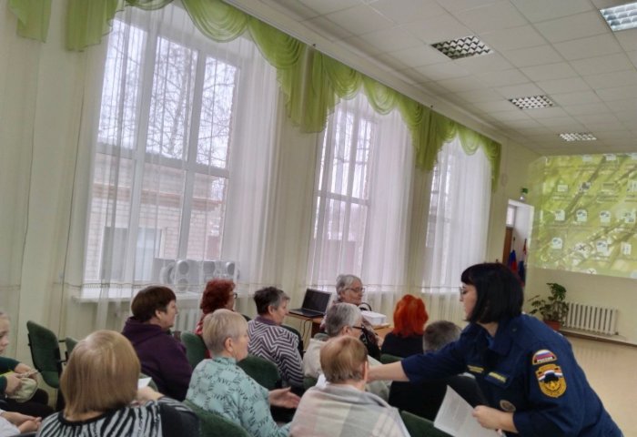 О противопожарной профилактике - в облГКУ «Комплексный центр социального обслуживания населения Южного округа» Алексеевского района