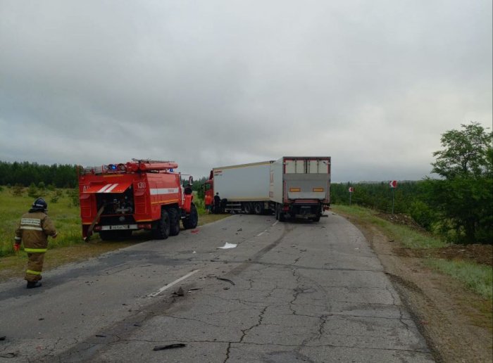В Сызранском районе сегодня утром произошло дорожно-транспортное происшествие 