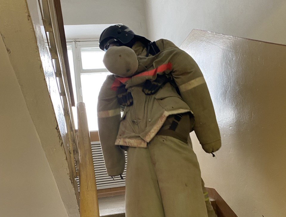 Практические занятия - залог успешных и слаженных действий огнеборцев