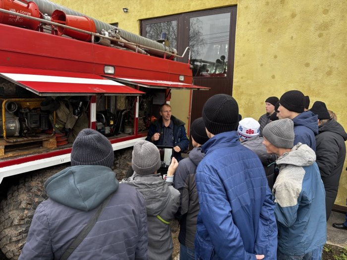 Экскурсия в мир отважных пожарных