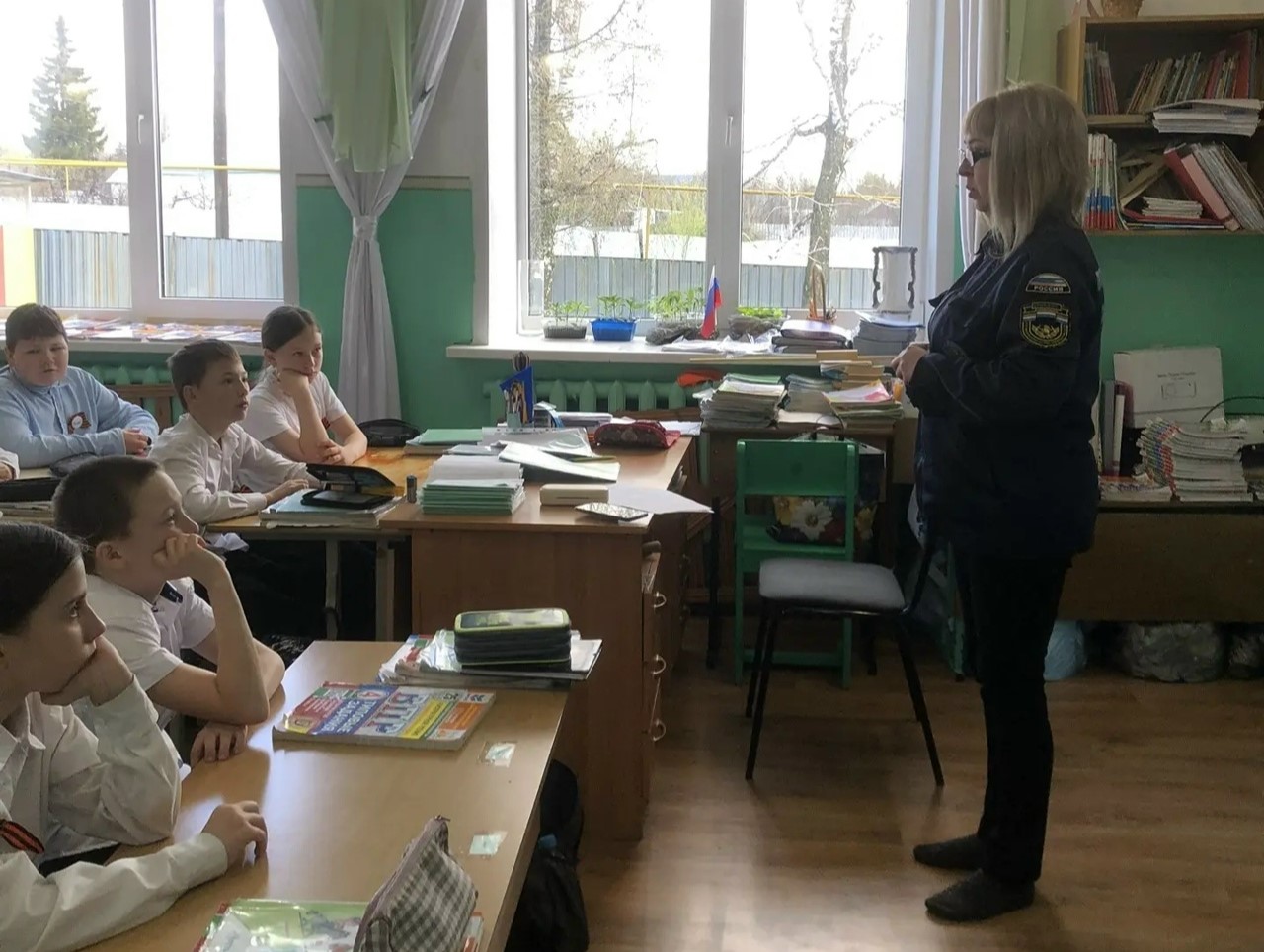 В Кошкинском и Елховском районах также прошли открытые уроки культуры безопасности