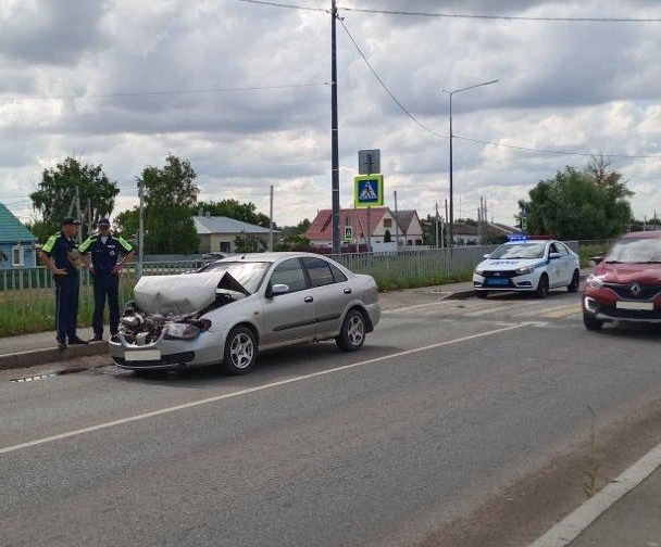 В Красноармейском районе сегодня утром произошло ДТП