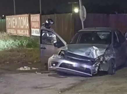 Вчера в Волжском районе произошло ДТП