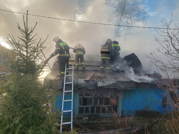 В Красноярском муниципальном районе в селе Молгачи произошел пожар