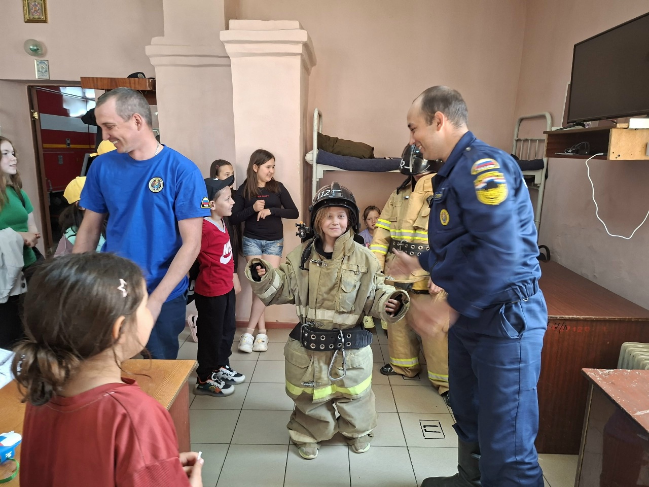 День открытых дверей в пожарно-спасательном отряде Челно-Вершинского района