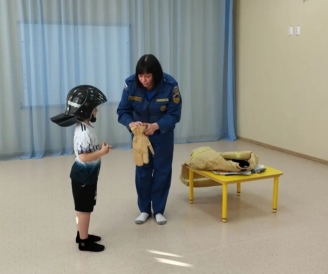 Самым юным жителям Богатовского района о пожарной безопасности