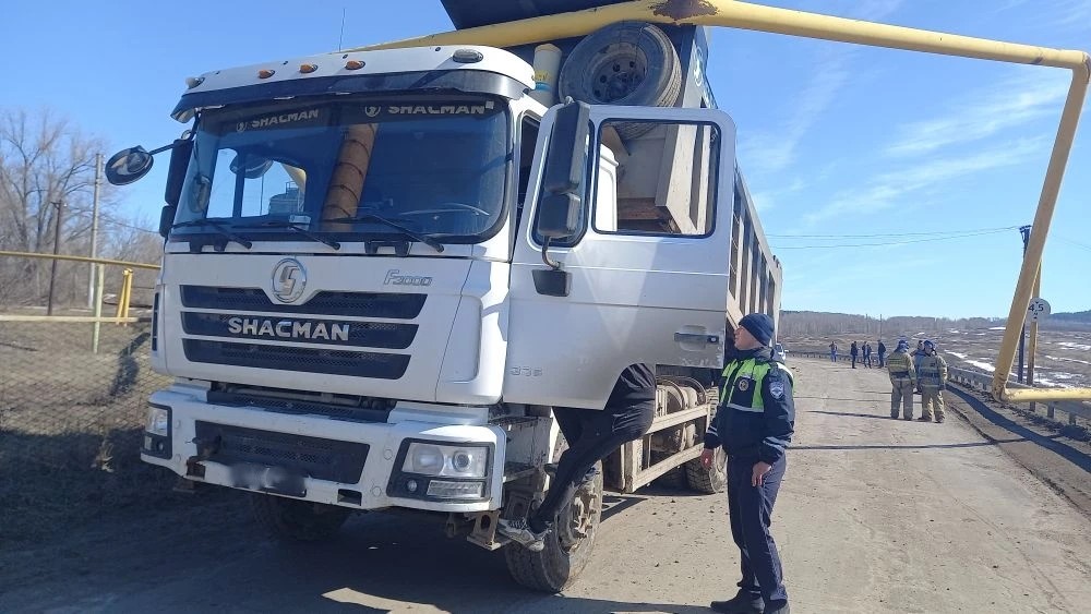 Наезд на газопровод произошел в Сергиевском районе