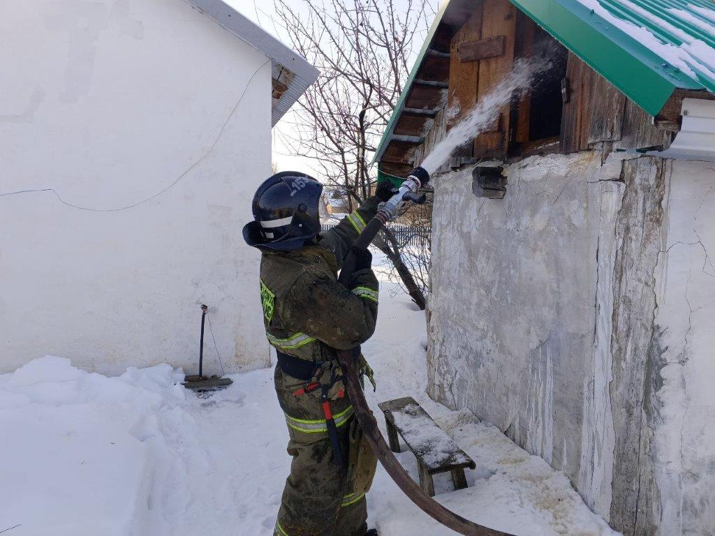 В Борском районе произошли 2 пожара. К счастью, пострадавших нет