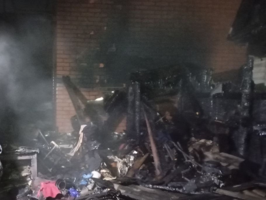 Несколько пожаров произошли в Волжском районе