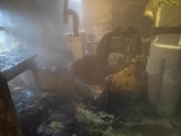 Вчера в Новосемейкино произошел пожар