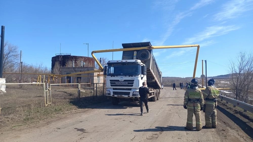 Наезд на газопровод произошел в Сергиевском районе