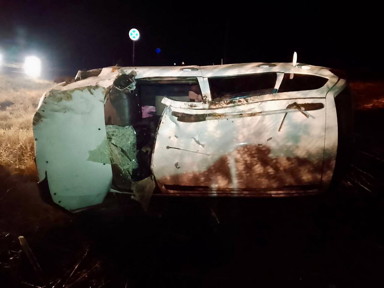 Ночное дорожно-транспортное происшествие в Похвистневском районе Ночное дорожно-транспортное происшествие в Похвистневском районе