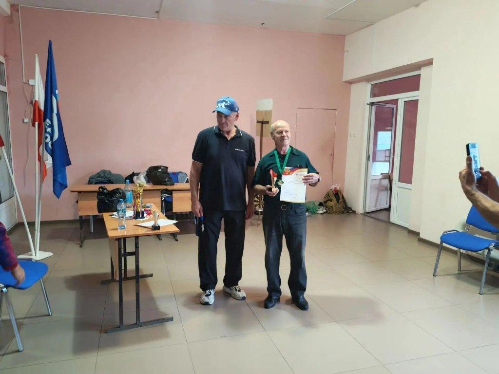 Вот такие у нас спортивные ветераны пожарной охраны!